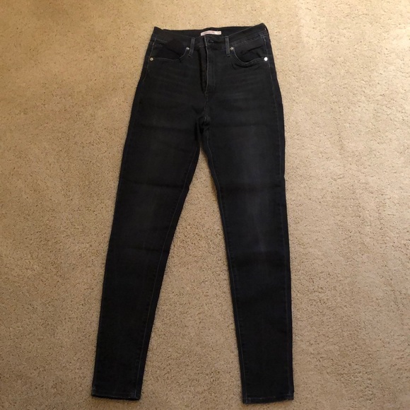 Levi's Denim - Black/Grey skinny Levi’s